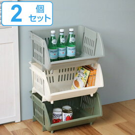 楽天市場 積み重ねバスケット スリムの通販