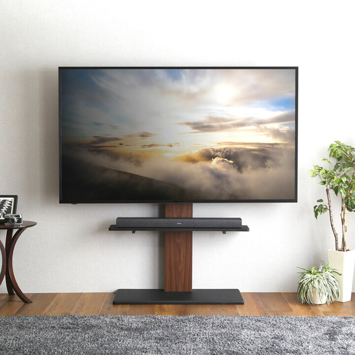 楽天市場】TVスタンド サウンドバー棚板セット 32～100型対応 耐震設計 