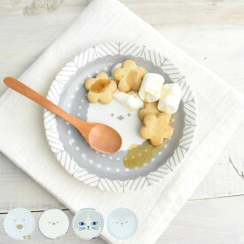 プレート 16cm sumica S アニマル （ 皿 お皿 陶磁器 美濃焼 動物 日本製 電子レンジ対応 食洗機対応 中皿 おしゃれ かわいい 北欧 北欧風 デザート おやつ 軽食 サンドイッチ ）【3980円以上送料無料】