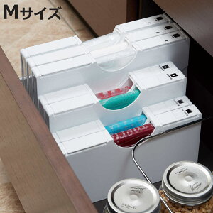 ゴミ袋ストッカー ゴミ袋&保存袋用ホルダー M マグネットシート付き ( ゴミ袋ホルダー 保存袋ホルダー ゴミ袋ストッカー 20L キッチン収納ケース ポリ袋ストッカー レジ袋ストッカー レジ