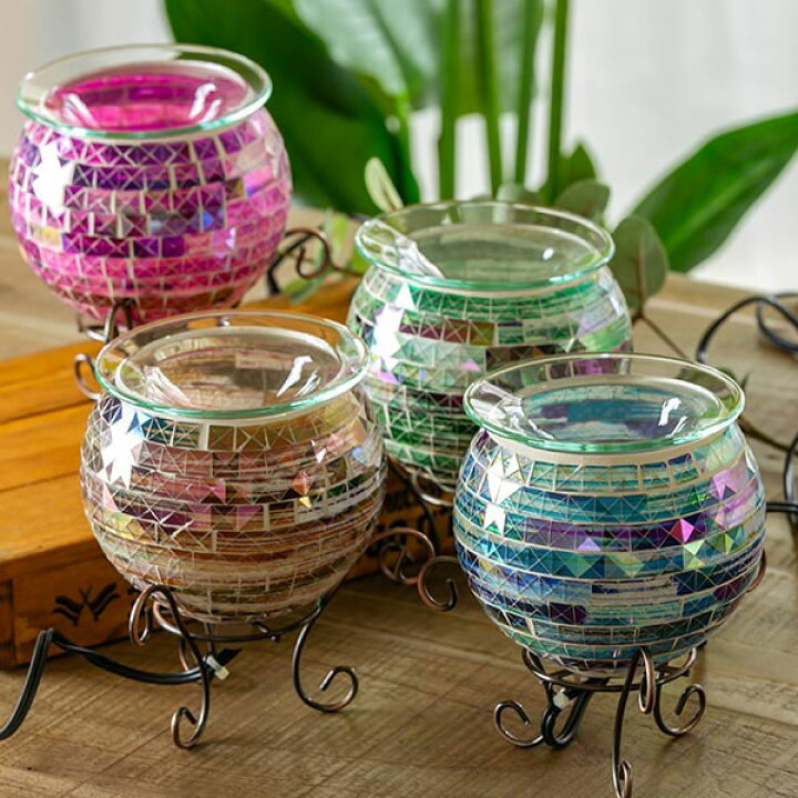 楽天市場】アロマランプ テーブルランプ モザイクアロマライト  