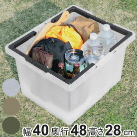 収納ケース セパレートバスケット100 持ち手付き （ 収納 バスケット プラスチック 積み重ね インナーボックス 小物入れ 日本製 大容量 大きい ケース ボックス キッチン おもちゃ 工具 カー用品 アウトドア 入れ子 ）【3980円以上送料無料】