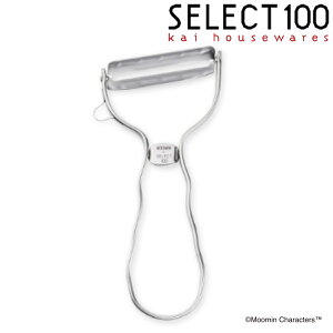 ピーラー T字 SELECT100×ムーミン 食洗機対応 ステンレス製 ( セレクト100 ステンレスピーラー 皮むき器 スライス ピーラー皮むき器 T型 調理小道具 下ごしらえ用品 キッチン用品 ピューラー