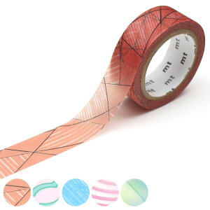 マスキングテープ mt トレハリ 幅15mm×7m ( マステ カモ井 カモ井加工紙 かわいい 手帳 デコレーション 7m巻き アレンジ 貼ってはがせる シール ステッカー ) 【3980円以上送料無料】