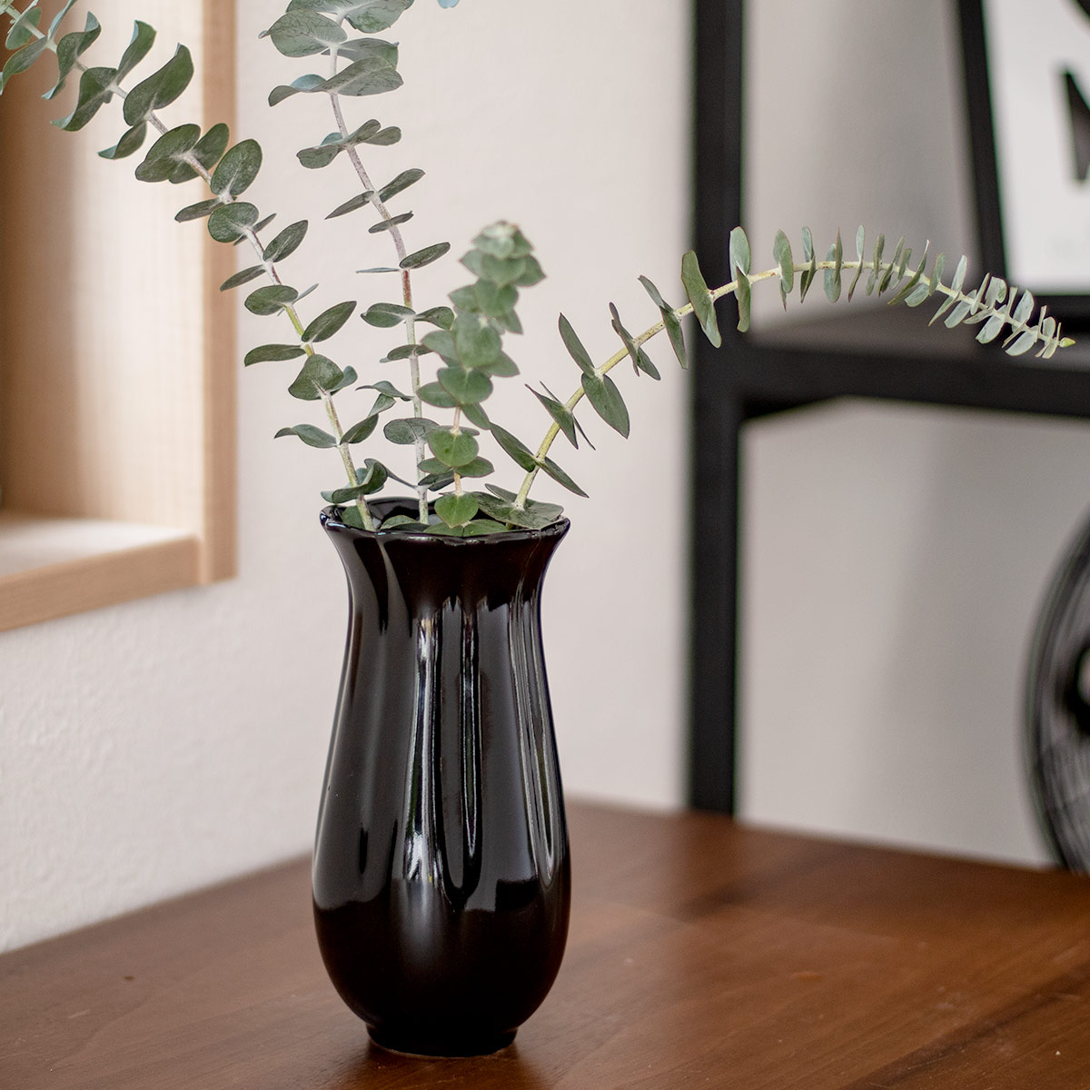 楽天市場】花瓶 モノトーンフラワーベース 陶器 直径8.5×高さ18cm