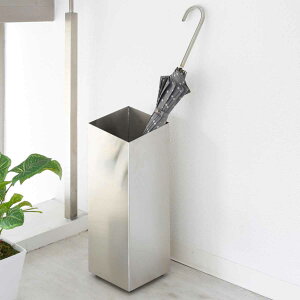 傘立て RHOMBUS ロングタイプ ステンレス ( アンブレラスタンド スリム傘立て 傘スタンド 玄関 傘 収納 玄関収納 ステンレス製 木製 北欧 傘立 スタイリッシュ シルバー 傘収納 シンプル おし