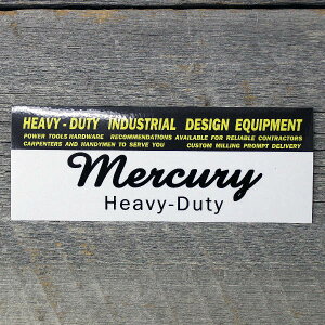 マーキュリーステッカー TAG BLACK ( デザインステッカー 車 バイク アウトドア デザイン シール 屋外使用可能 ラミネート加工 スーツケース 塩ビ素材 リアガラス フロントガラス バイクタン