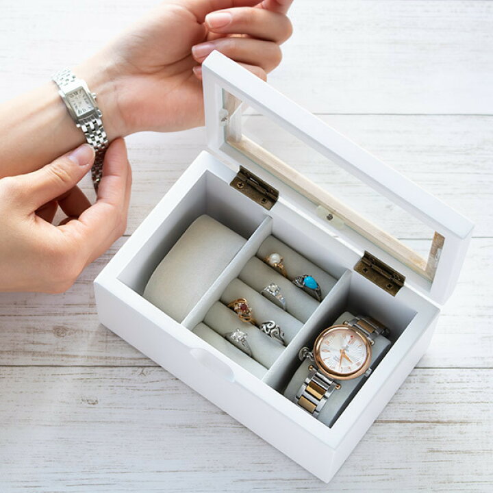 時計ケース ウォッチロール ウォッチワインダー 18個 木製時計ボックス 透明ガラストップカバー付き ロック可能なジュエリー収納ボッ 時計ケース  ウォッチロール ウォッチワインダー 木製時計ボックス 透明ガラストップカバー付き 18ピース時計収納ボックス ロック可能 ... 腕時計ボックストラベルケース、木製シングル腕時計収納ボックス、ジュエリー収納ボックス、男性用コンパクト腕時計オーガナイザー