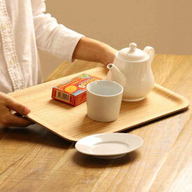 KINTO キントー ノンスリップトレイ 360x280mm ウィロー （ 36X28cm レクタングル 木製 お盆 トレー トレイ 滑りにくい すべり止め加工 ノンスリップ プレースマット 木 天然木 すべらない キッチントレー カフェトレー 軽量 ）【3980円以上送料無料】