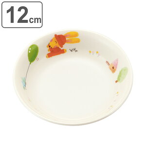 プレート 12cm ディーププレート スイートラビット メラミン ( 食洗機対応 アニマル 動物 皿 お皿 深皿 子ども用食器 軽い 割れにくい 日本製 耐久性 可愛い うさぎ ウサギ 子ども )【3980円