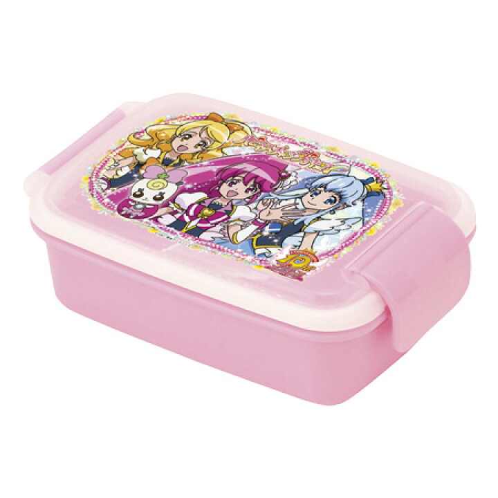 楽天市場 アウトレット セール お弁当箱 タイトランチボックス 角型 ハピネスチャージプリキュア 450ml 子供用 キャラクター 弁当箱 ランチボックス 食洗機対応 子供用お弁当箱 1段 中子付 プリキュア お弁当グッズのカラフルボックス