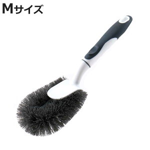 ハンドル付きたわし カビ 腐食に強い 浴室 床 キッチン 鍋 ふつう 中サイズ ( たわし グリップ 中 泥落とし タイル掃除 農具 手入れ 万能 ポリプロピレン 日用品 掃除用品 清掃用品 )【3980