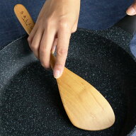 木べら LOLO ロロ 炒め用木べら 山桜 木製 （ 木ベラ 木製ヘラ 天然木 調理器具 調理道具 調理用品 キッ…