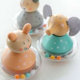 おもちゃ ベビー ROLY POLY BEAR 木製 北欧 出産祝い （ 木製おもちゃ 木製玩具 木のおもちゃ 玩具 オモチャ 知育玩具 赤ちゃん おきあがりこぼし 知育 子供 室内 遊び 女の子 男の子 誕生日 プレゼント インテリア ）【3980円以上送料無料】