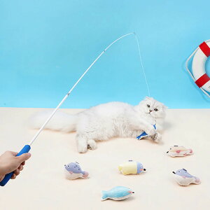 L炵  Fishing Retractable Cat PlayingRod ZEZE i ˂炵 Lp L Lp ybgp ybg ފ V ^s ybggC ނ Lk ^ V XgXU ybg