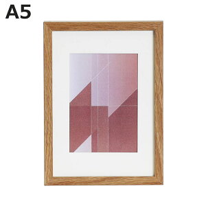 フォトフレーム ウッドフレーム YVR-01 A5サイズ対応 置き型対応 ( 写真立て フォトスタンド 写真 フレーム 額 木製 シンプル おしゃれ 置き型 壁掛け 雑貨 飾る インテリア 玄関 作品 額縁 イ