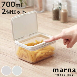 marna �}�[�i GOODLOCKCONTAINER �ۑ��e�� ���C�h�V���[�g K762 2�Z�b�g �i �O�b�h���b�N�R���e�i 700ml �p�b�L���t�� 2�Z�b�g ���� ���������� �v���X�`�b�N �L�b�`�� �ςݏd�� �X�^�b�L���O ���[ 