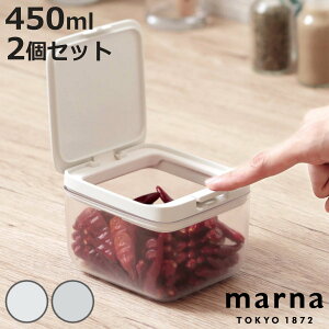 marna �}�[�i GOODLOCKCONTAINER �ۑ��e�� �V���[�g K764 2�Z�b�g �i �O�b�h���b�N�R���e�i 450ml �p�b�L���t�� 2�Z�b�g ���� �L���j�X�^�[ ���������� �v���X�`�b�N �L�b�`�� �ςݏd�� �X�^�b�L��