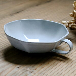 スープカップ 330ml アミューズ 陶器 食器 笠間焼 日本製 ( マグ スープマグ 八角形 小鉢 鉢 皿 お碗 ボウル マグカップ シリアル スープ 洋食器 おしゃれ ) 【3980円以上送料無料】