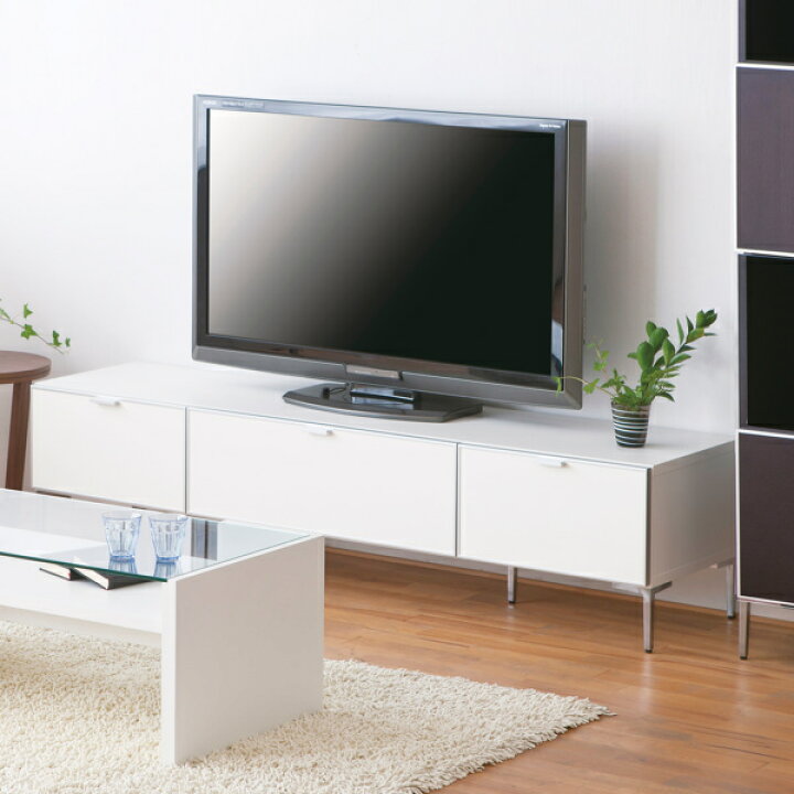 楽天市場】テレビ台 ローボード モダンデザイン フラップ扉 ピアット 