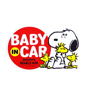 J[TC XebJ[ Z[teBTC Xk[s[ nO }Olbg q i BABY IN CAR Z[teB TC  LN^[ SNOOPY PEANUTS Ԃ񂪏Ă܂ }[N 킢 J[pi 