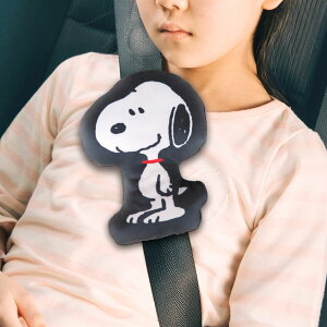 カー用品 ふわふわ シートベルトカバー スヌーピー ( シートベルトパッド SNOOPY シートベルトクッション サポーター 車 子供 キッズ ドライブ おでかけ シートベルト 補助 カバー パッド ク
