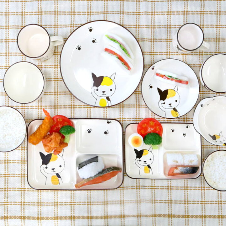 丸皿 子供食器 おしゃれ お皿 かわいい こども食器 アニマル キュート パンダ パン皿 プレート ベビー食器 中皿 児童 動物 可愛い 子供用 新入荷 パン皿