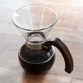 コーヒーメーカー 400ml 3杯用 ロクサン 63 ガラス （ コーヒーサーバー コーヒーポット ドリッパー ペーパーレス フィルター不要 コーヒー 用品 器具 コーヒーウェア 珈琲 ハンドドリップ おしゃれ 3杯 ）【3980円以上送料無料】