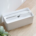ペーパータオルケース レギュラー ホワイト ペーパータオルホルダー ペーパータオル （ ボックス ホルダー ケース 収納 トイレ備品 キッチンタオルホルダー 置き型 レギュラーサイズ 中判 ） 【3980円以上送料無料】