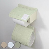 ペーパーホルダーカバー pogeun （ カバー トイレットペーパーカバー ペーパーホルダー 予備 洗える 韓国…