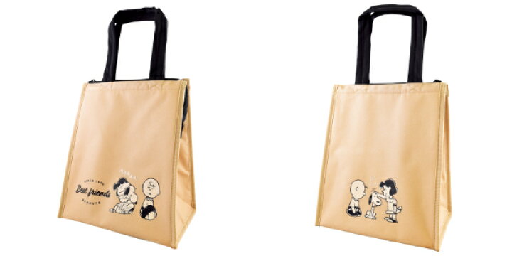 楽天市場】ランチバッグ 保冷 L PEANUTS スヌーピー スクエア  