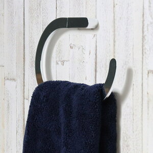 タオルハンガー BISK NATURA タオルリング ビスク ( タオル掛け タオルホルダー ステンレス 壁付け ホテルライク パウダールーム 収納 洗面用品 キッチン用品 トイレ用品 石膏ボード用 DIY )【