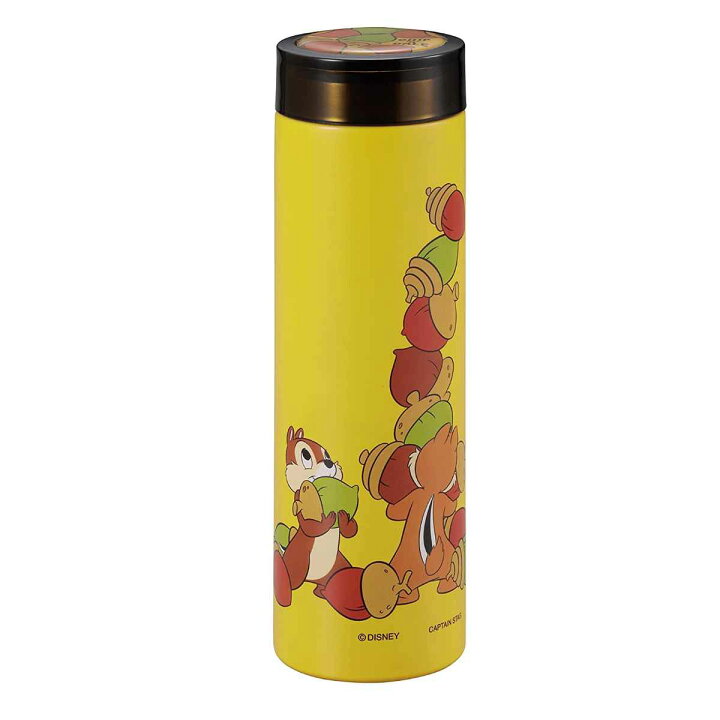 楽天市場 水筒 300ml ディズニー スマートパーソナルボトル チップ デール どんぐり チップ デール 直飲み 保温 保冷 ステンレスボトル マグボトル 直のみ ミニ コンパクト スリム マグ ボトル すいとう 3980円以上送料無料 お弁当グッズのカラフルボックス