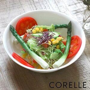 ボウル 21.5cm CORELLE コレール ウインターフロスト 強化ガラス ( 食洗機対応 ホワイト 電子レンジ対応 オーブン対応 白 鉢 中鉢 軽い 割れにくい 丈夫 白い どんぶり 丼ぶり 丼 スープ サラダ
