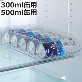 冷蔵庫収納 SKIT スキット 缶ストッカー冷蔵室収納トレー （ 350ml缶用 500ml缶用 冷蔵庫 収納ケース 缶ディスペンサー 缶ホルダー 缶収納 冷蔵庫トレー 収納トレー ストッカー 傾斜付き 350ml 500ml 缶 冷蔵室 収納 トレー 日本製 ）【3980円以上送料無料】