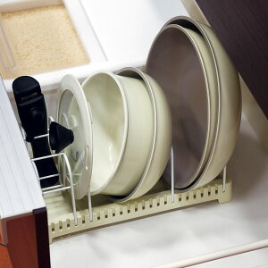 フライパンラック シンク下収納 トルティーノ 引き出し用クックウェア収納ラック ( 鍋ラック シンク下 フライパンスタンド 鍋フタスタンド フライパン立て 鍋置き シンク 収納 キッチン収