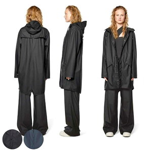 レインコート RAINS Long Jacket ( 上下 レインウェア レディース メンズ バイク 通学 通勤 防水 透湿 撥水 カッパ 雨具 合羽 軽量 フェス 上下セット 作業用 アウトドア ) 【3980円以上送料無料】