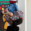ショッピングバッグ ライゼンタール SHOPPER M HAPPY FLOWERS （ reisenthel トートバッグ エコバッグ バッグ 肩掛け レディース かばん 鞄 カバン 手提げ 花柄 マチ広 ファスナー式 ポケット付き おしゃれ ）【3980円以上送料無料】