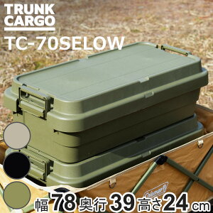 ���[�{�b�N�X �g�����N�J�[�S EASY GRIP 40L ��䔠 TC-70SE LOW �i ��78×���s39×����24cm ����� ���O �X�^�b�L���O ���[ �{�b�N�X �P�[�X �t�^�t�� �R���e�i �H� �v���X�`�b�N �A�E�g�h�A ������