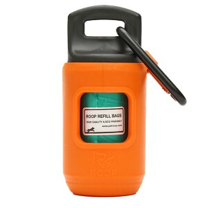 マナーポーチ ループ マナーズ ディスペンサー 散歩 犬 うんち ( マナー袋 ペット用マナー袋 ペットグッズ 袋 携帯用 散歩用品 ロール入り ケース付き エチケット うんち回収 生分解性プラ