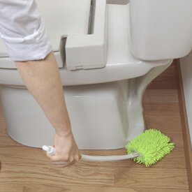 トイレ床ふきモップ スペア付 （ トイレ掃除 床清掃 モップ掛け 拭き清掃 お手洗い 便所 ） 【3980円以上送料無料】