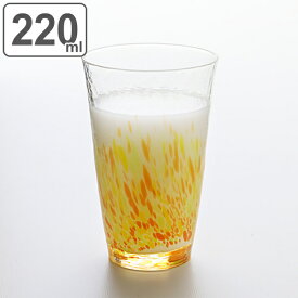 タンブラー グラス 220ml 水の彩 陽の彩 クリスタルガラス ファインクリスタル ガラス コップ 日本製 （ 食洗機対応 ガラスコップ カップ ガラス製 カクテルグラス ロング 瓶ビールグラス おしゃれ ） 【3980円以上送料無料】