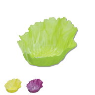 おかずカップ ベジカップ S 4枚入 レタス キャベツ 抗菌 お弁当カップ グリーン （ レンジ対応 食洗機対…