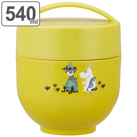 弁当箱 保温 丼 抗菌 540ml 保温弁当箱 ランチジャー ムーミン くすみカラー （ MOOMIN 保冷 お弁当箱 ランチボックス 保温ジャー 銀 AG お弁当 弁当 丼ぶり 軽量 コンパクト ランチポット ） 【3980円以上送料無料】