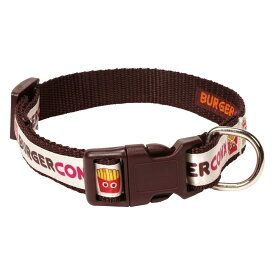 首輪 首囲 20-25cm バーガーコンクス （ いぬ ペット用 くびわ 犬 イヌ 散歩用 キャラクター 小型犬 中型犬 約20〜25cm ） 【3980円以上送料無料】