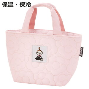 ランチバッグ キルティング生地ランチバッグ ムーミン ( ミイ お弁当袋 ミニバッグ 手提げ サブバック 鞄 保温 保冷 バッグ トート キルティング かばん カバン お弁当用 お弁当入れ 保冷剤