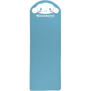 トレーニングマット ヨガマット 折りたたみ 厚さ8mm シナモロール ( マット ヨガ エクササイズ 筋トレ ピラティス 持ち運び 撥水 サンリオ シナモン ジム ダイエット 器具 ストレッチ トレー