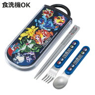 トリオセット 抗菌食洗対応トリオセット ポケモン25 （ ポケモン 食洗機対応 カトラリーセット お箸 AG …
