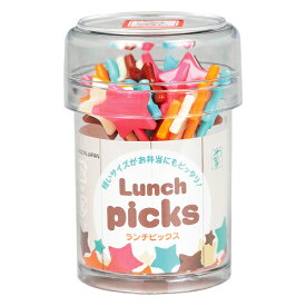 ピック お弁当 ランチピックス 星形 25本入 （ お弁当グッズ 幼稚園 保育園 ピンチョス 楊枝 ようじ お弁当ピック 飾り 串 ラッピング 弁当 ランチピック 遠足 運動会 ） 【3980円以上送料無料】