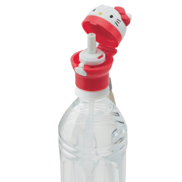 楽天市場 ペットボトルキャップ ストローキャップ 350ml 500ml用 ハローキティ 携帯用 ケース付き キャラクター 部品 パーツ ストローホッパー 携帯用 ケース付き すいとう ペットボトル用 キティ Kitty 3980円以上送料無料 お弁当グッズのカラフルボックス